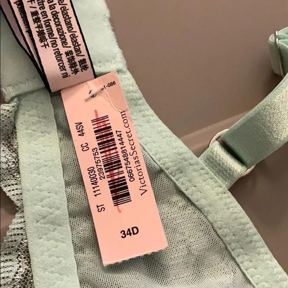 Victoria’s Secret Dream Angel Push Up Bra Sequin Straps NWT - Picture 9 of 11